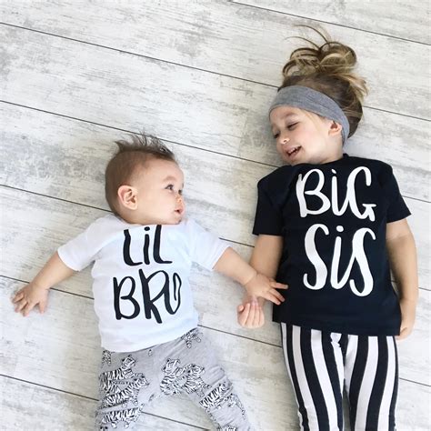 big sister little brother outfits